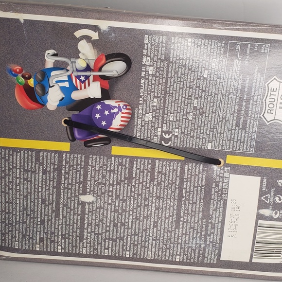 Blue M&M's Route 66 Motorbike Dispenser - Picture 8 of 10